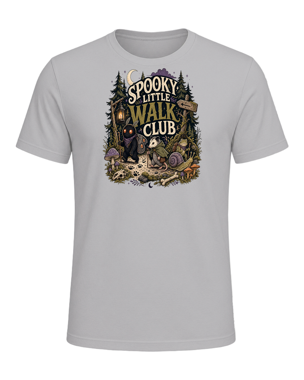 SPOOKY LITTLE WALK CLUB — Athletic Heather