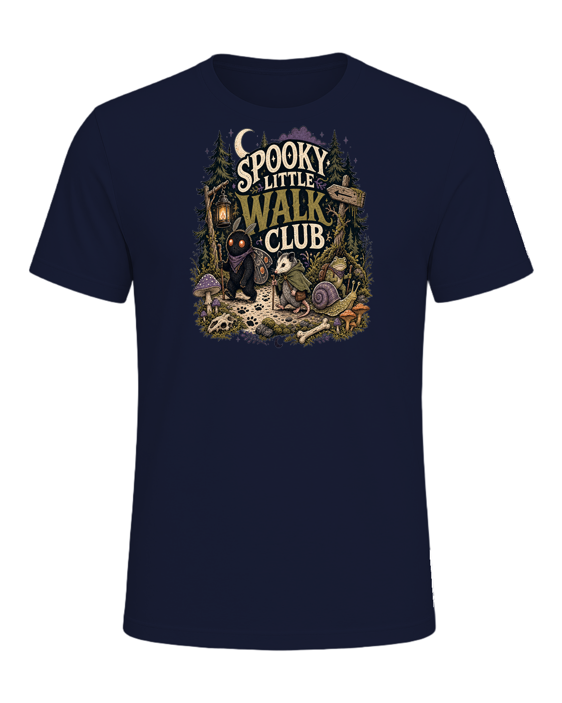 SPOOKY LITTLE WALK CLUB — Navy