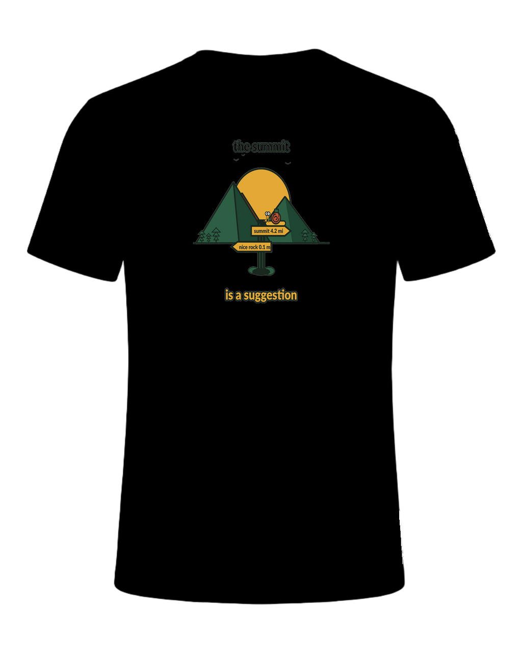 the summit is a suggestion — Black