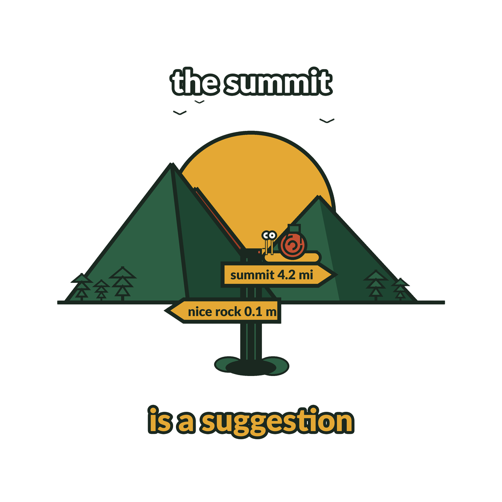 the summit is a suggestion