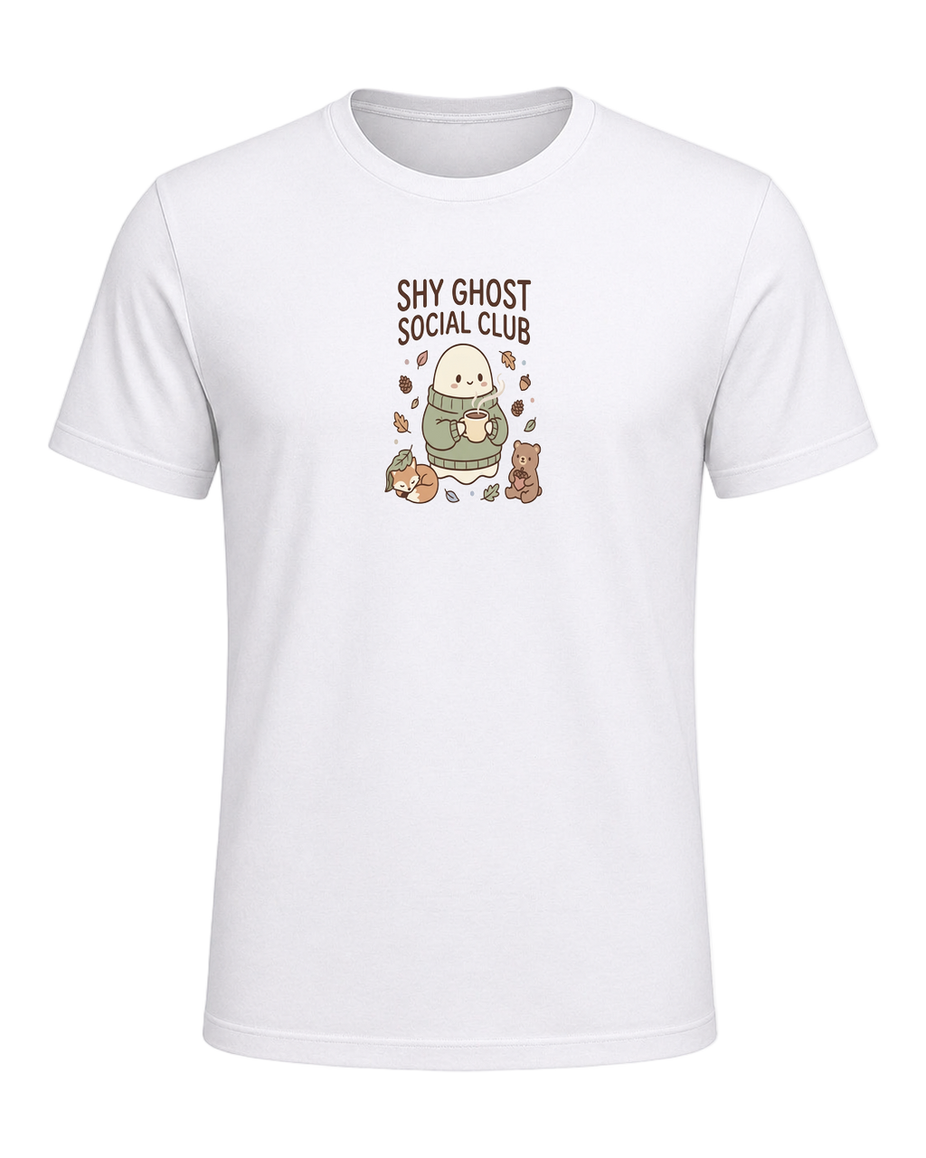 SHY GHOST SOCIAL CLUB — White