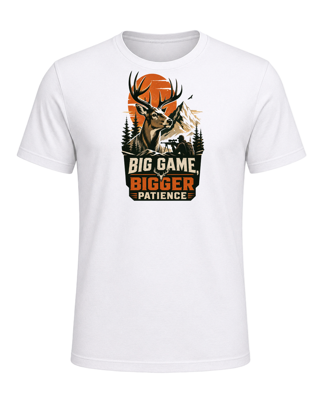 BIG GAME, BIGGER PATIENCE — White