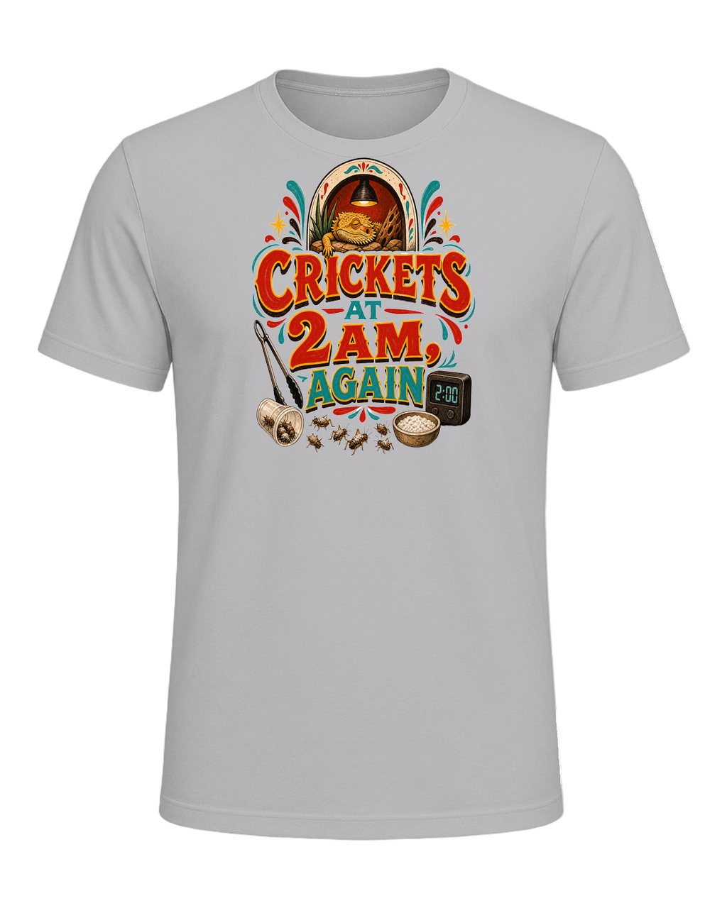 CRICKETS AT 2AM, AGAIN — Athletic Heather