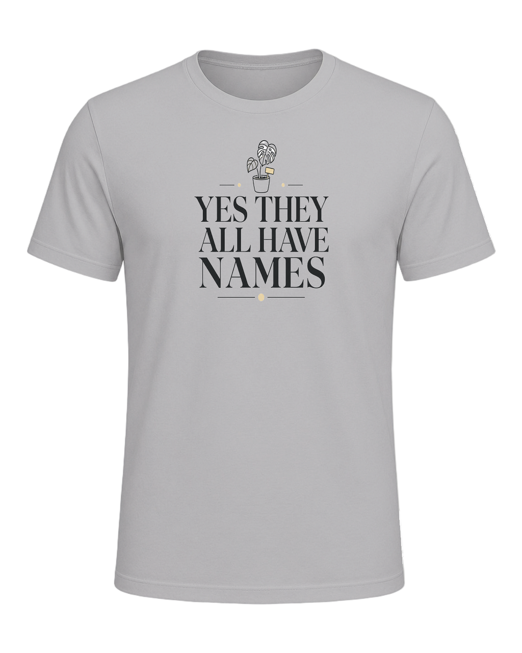 YES THEY ALL HAVE NAMES — Athletic Heather