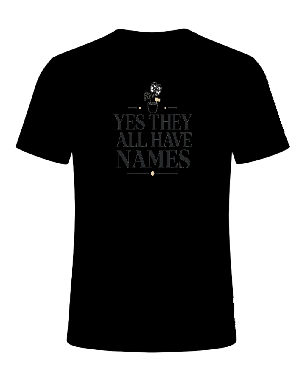 YES THEY ALL HAVE NAMES — Black