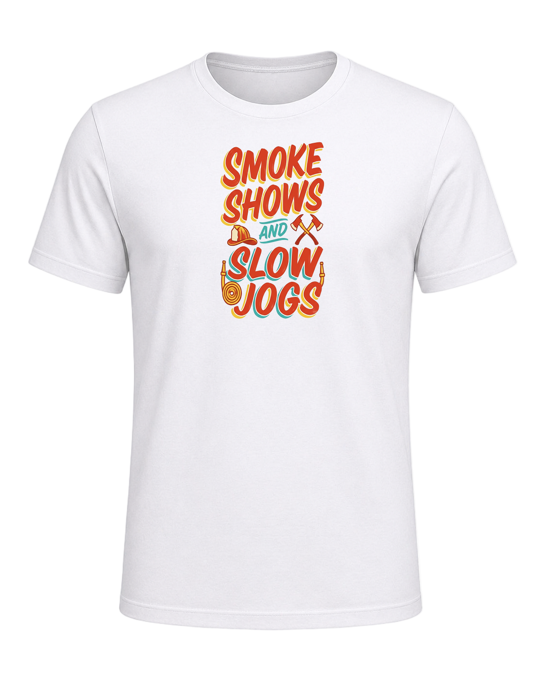 SMOKE SHOWS AND SLOW JOGS — White