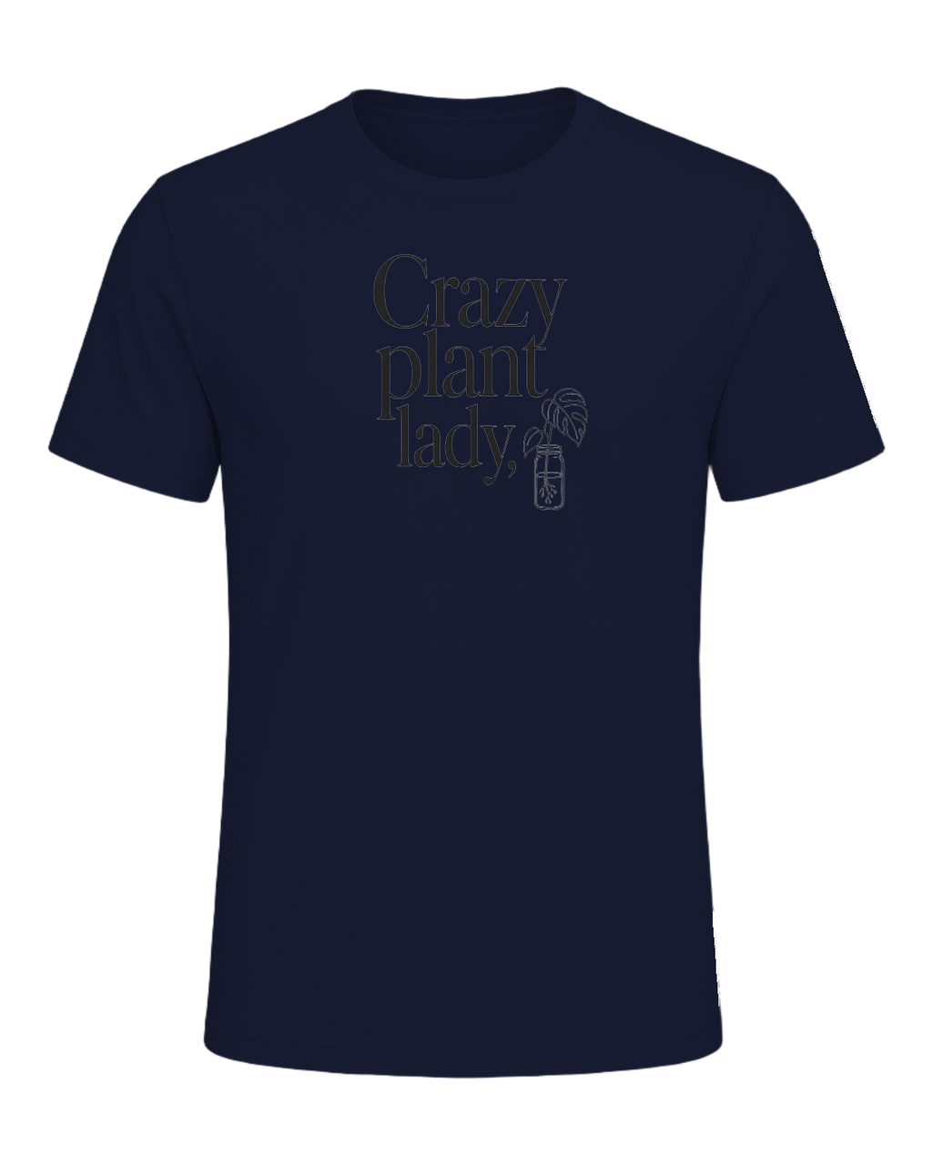 Crazy plant lady, proudly — Navy