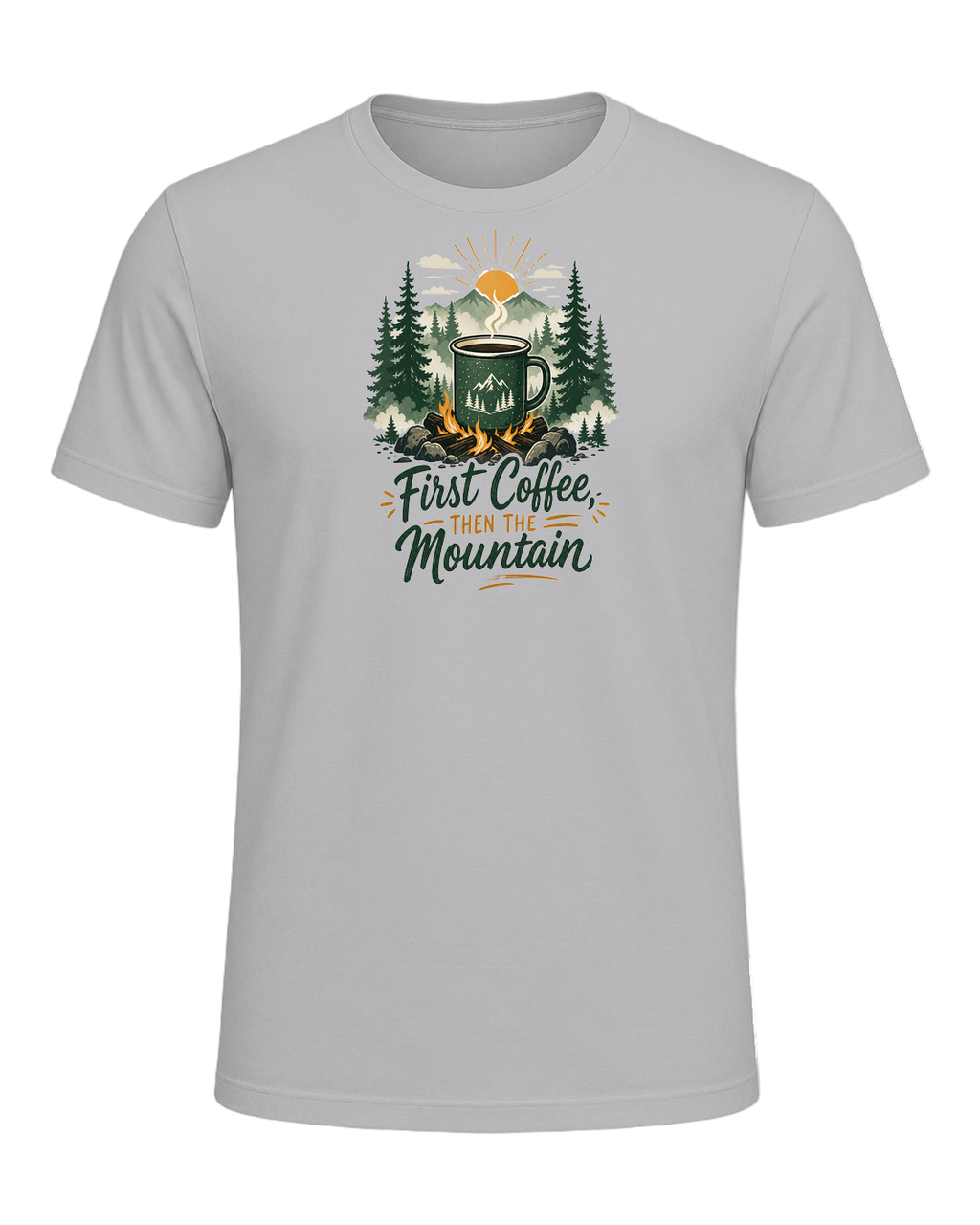 Camping Coffee — Athletic Heather