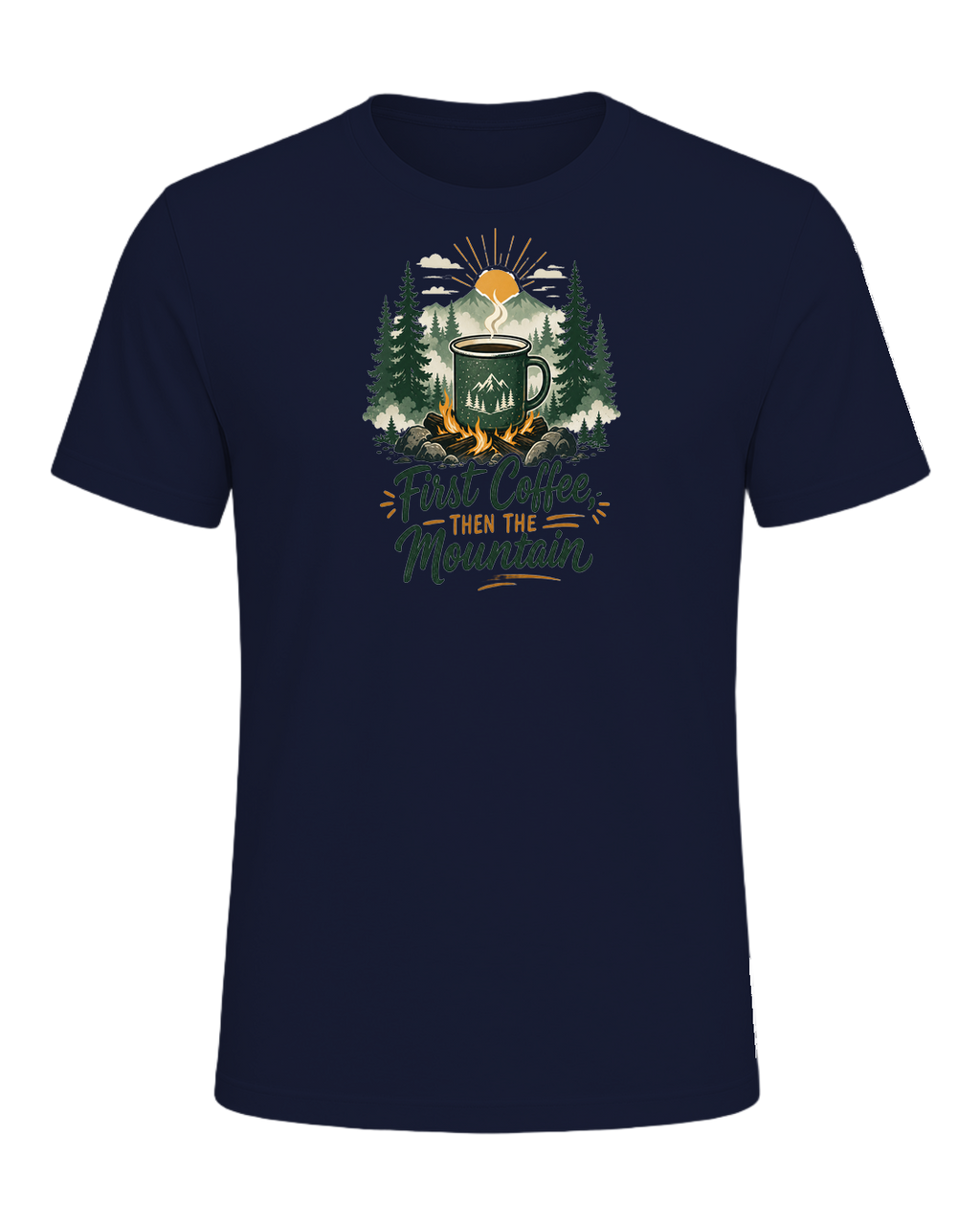 Camping Coffee — Navy