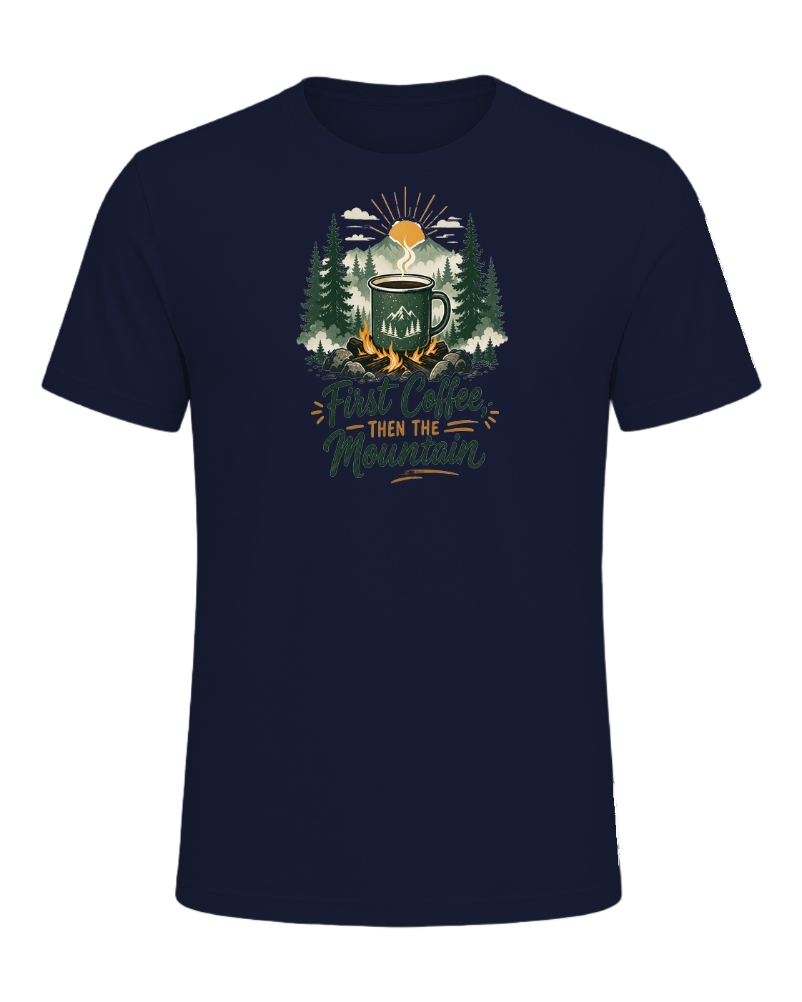 Camping Coffee — Navy