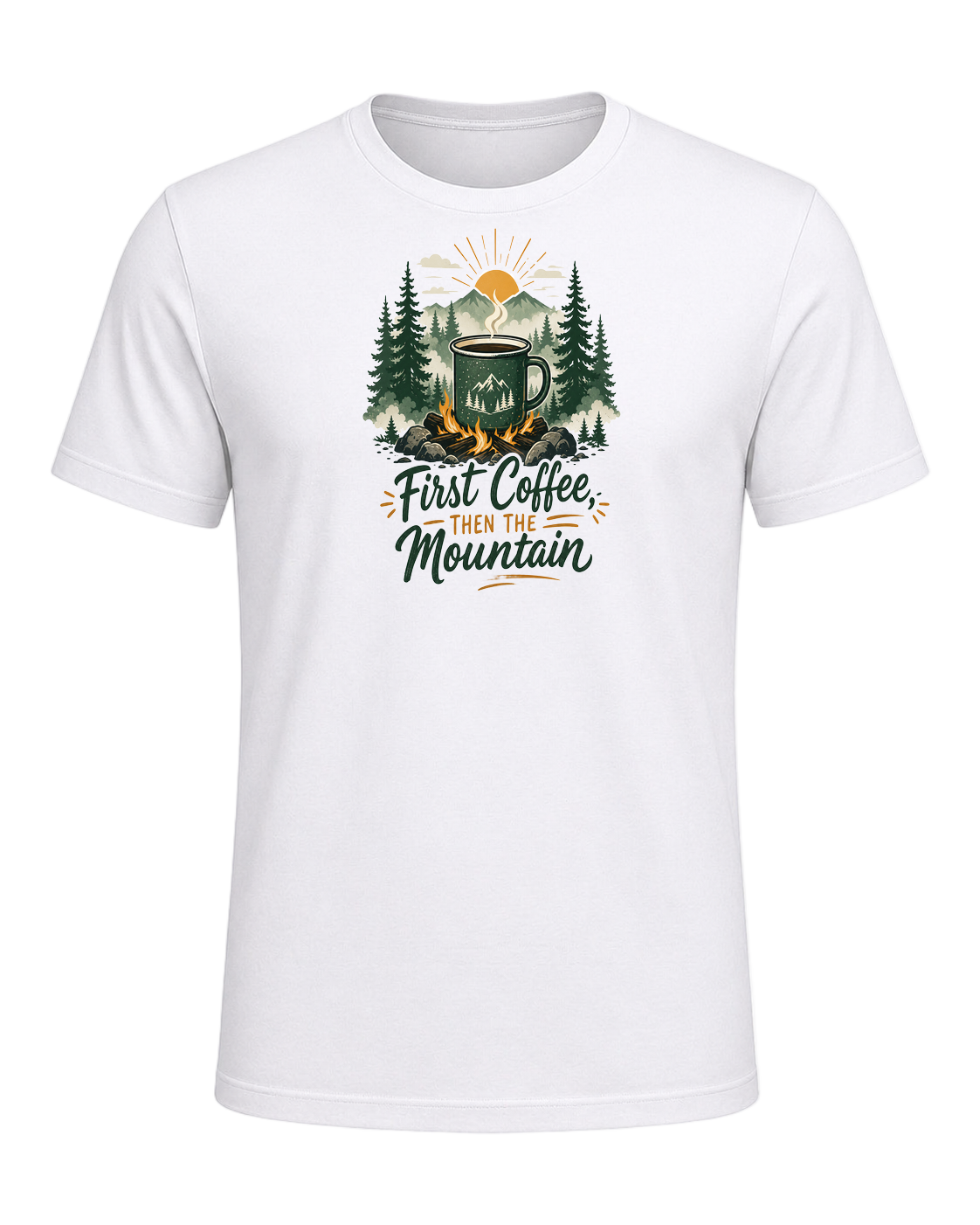 Camping Coffee — White