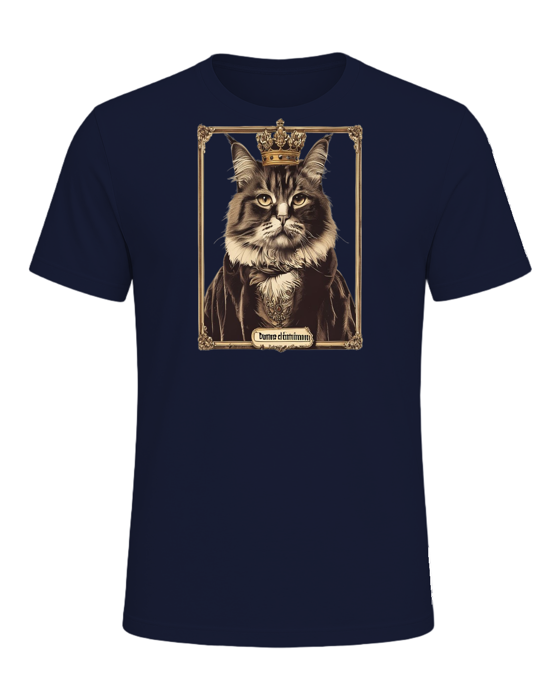 Maine Coon Royalty — Navy