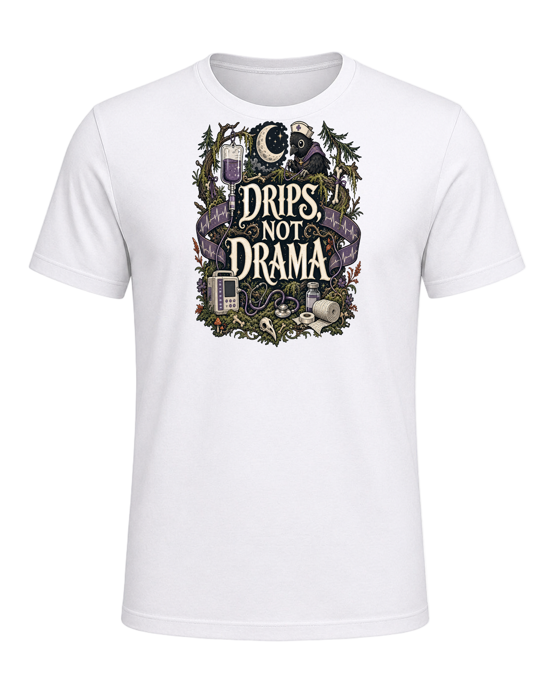 DRIPS, NOT DRAMA — White