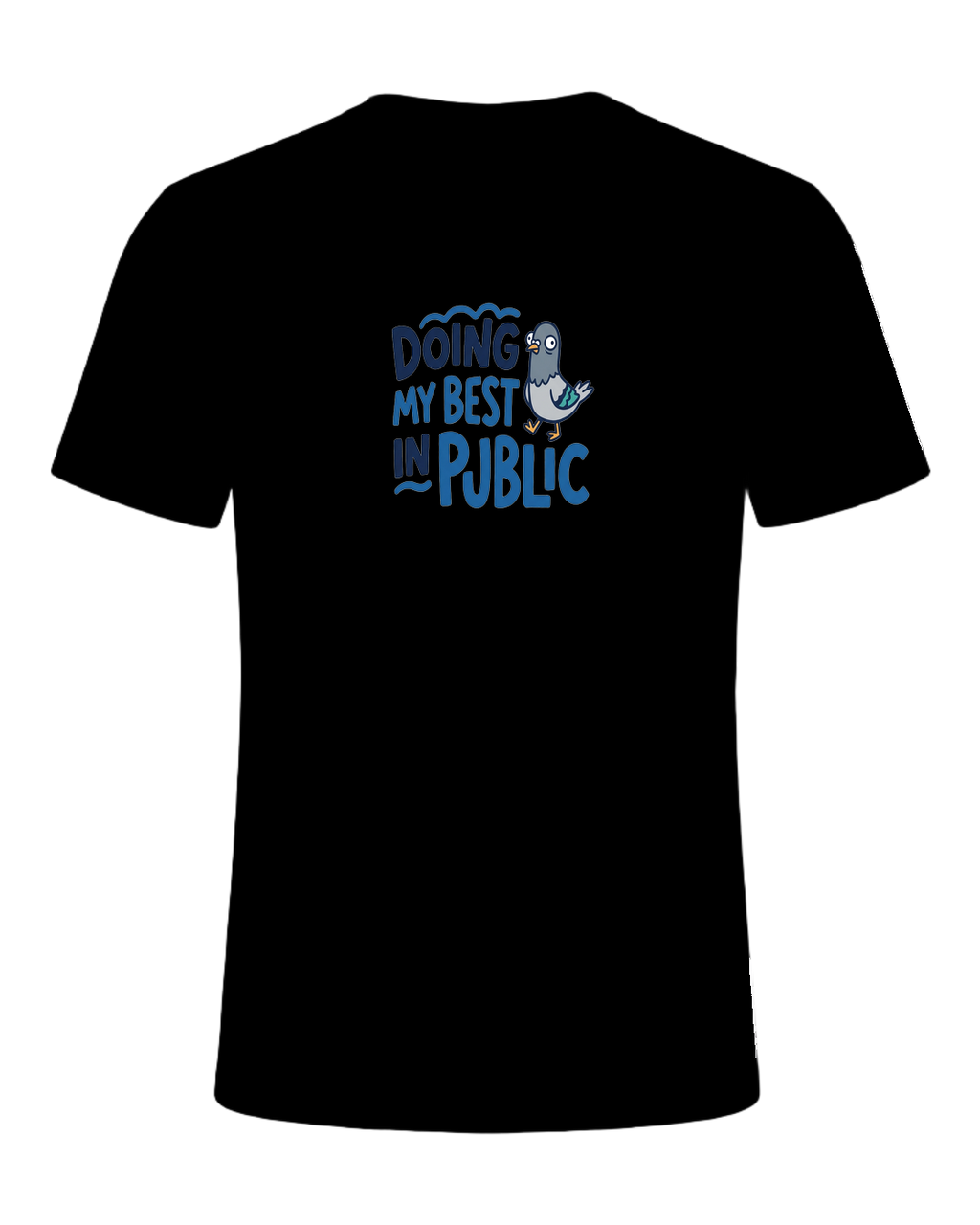 DOING MY BEST IN PUBLIC — Black