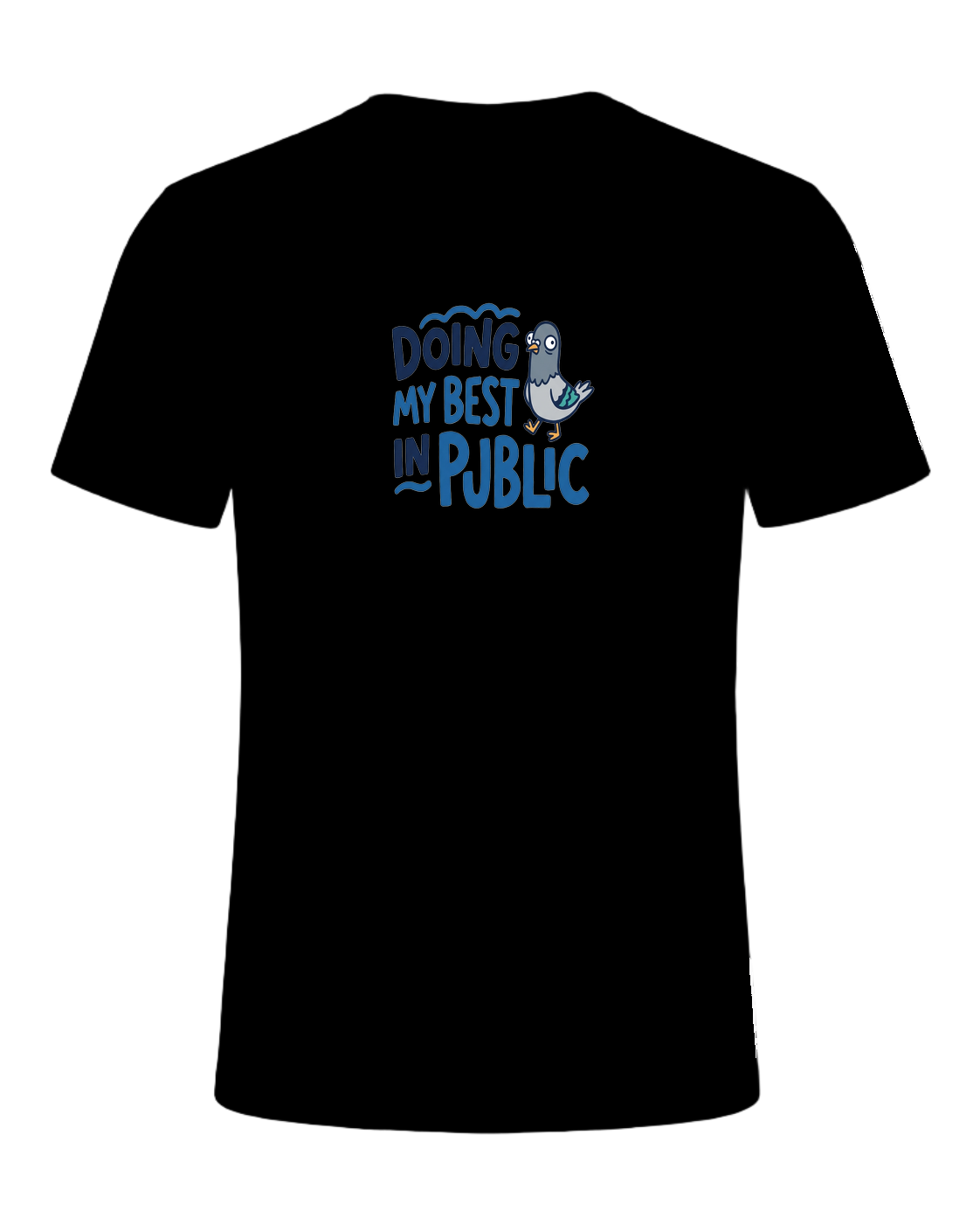 DOING MY BEST IN PUBLIC — Black