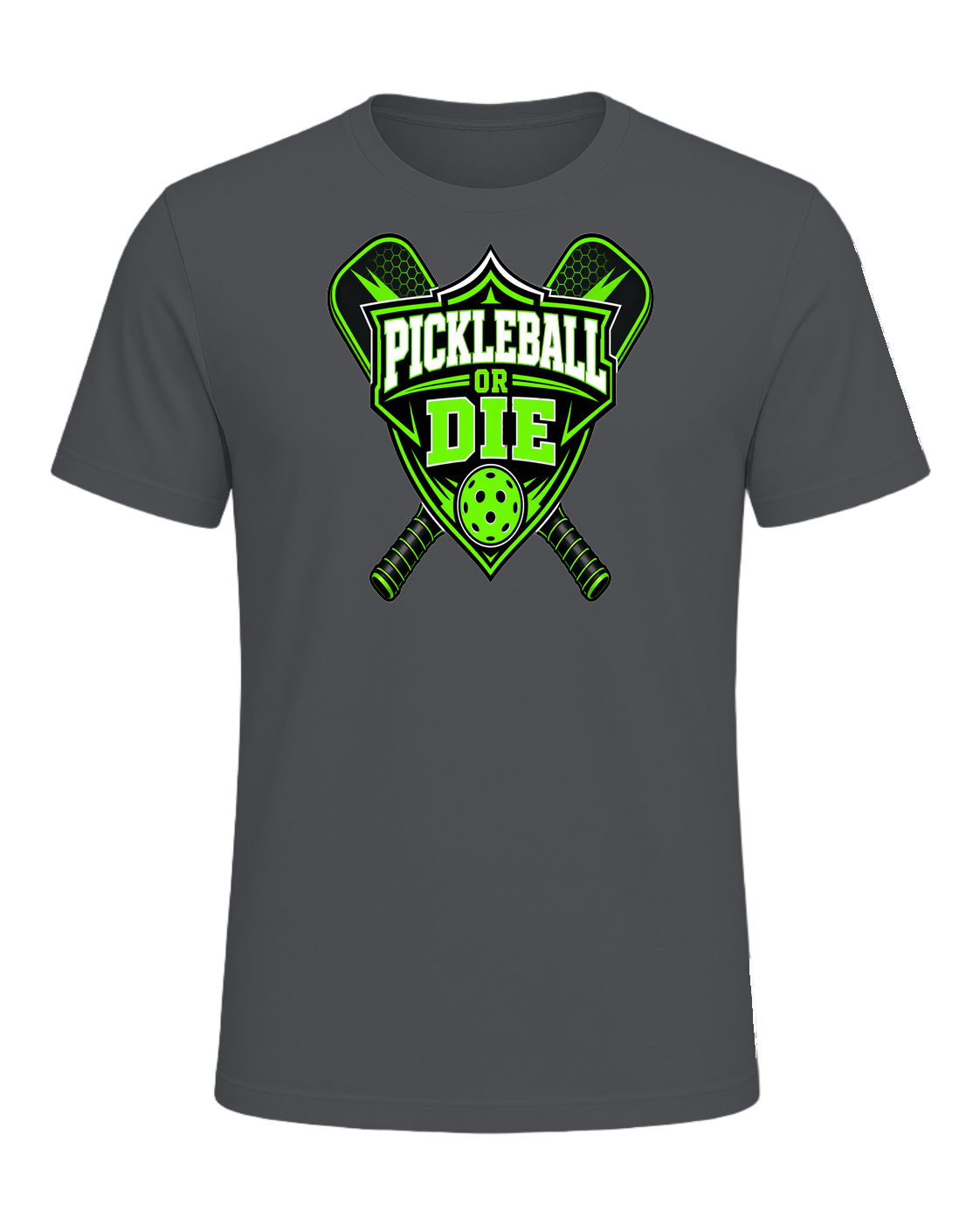 Pickleball Player — Asphalt