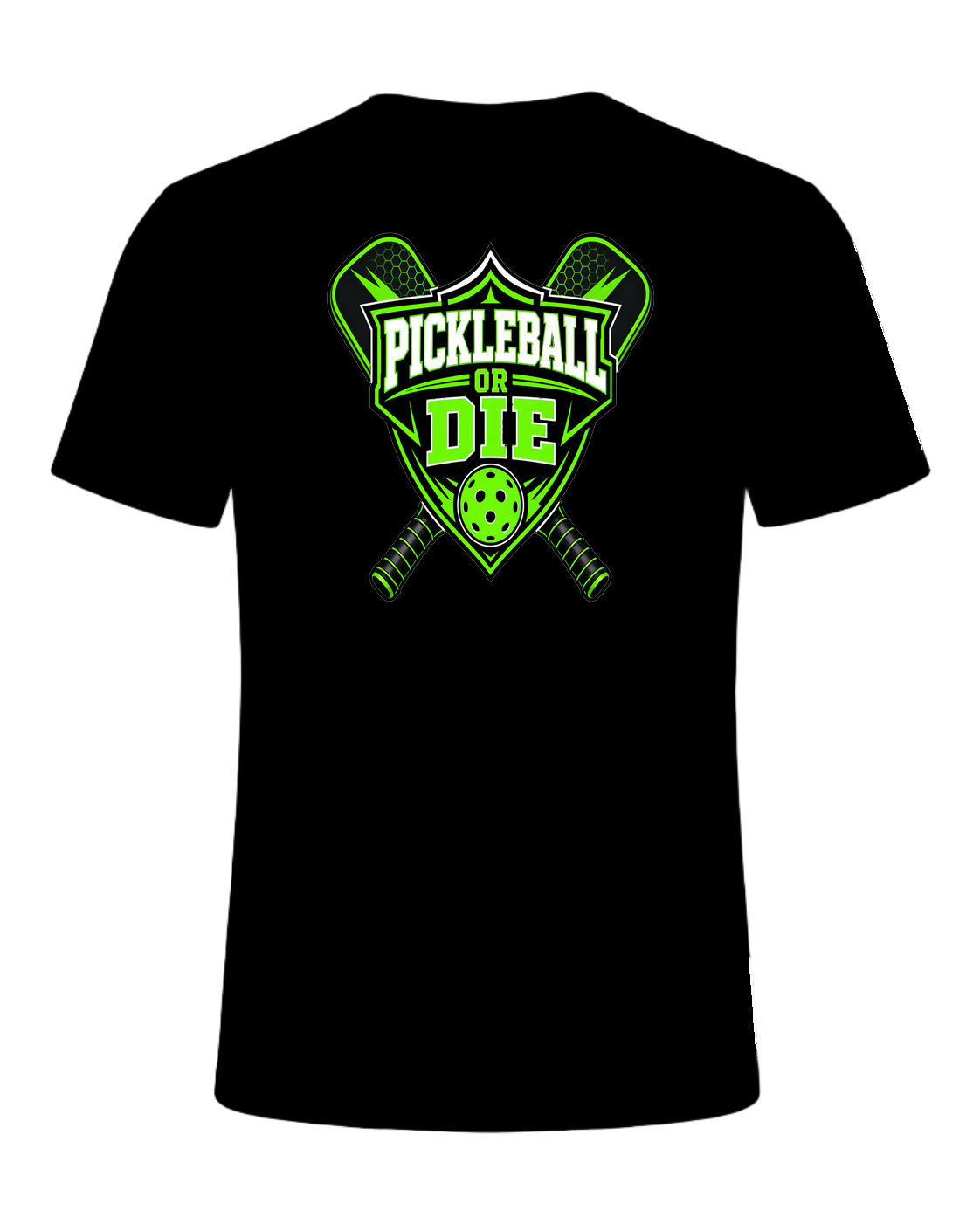 Pickleball Player — Black
