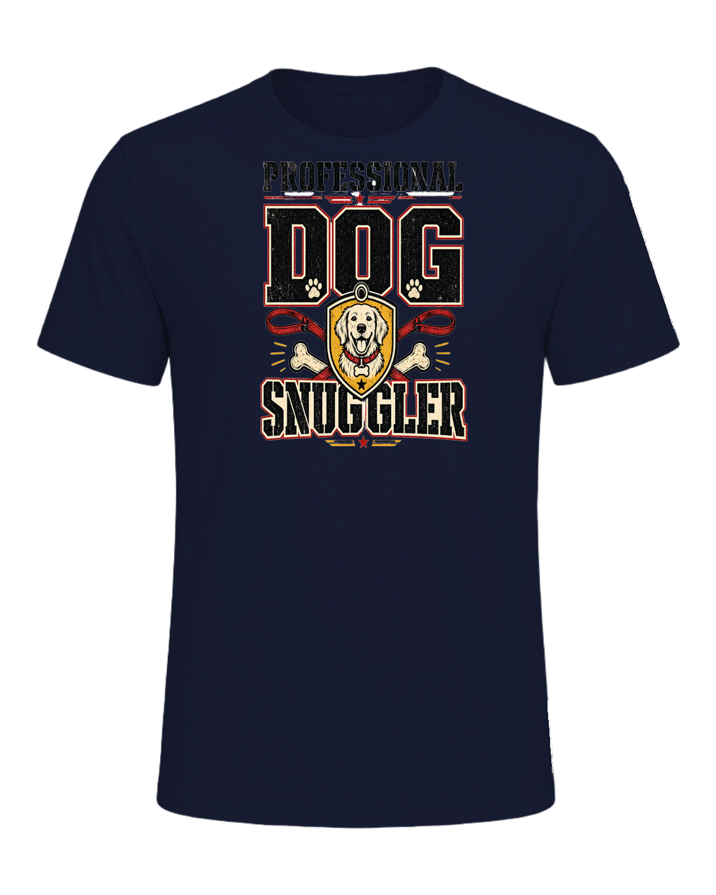 PROFESSIONAL DOG SNUGGLER — Navy