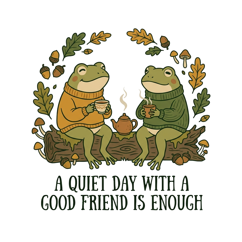 Cozy Frog Friends