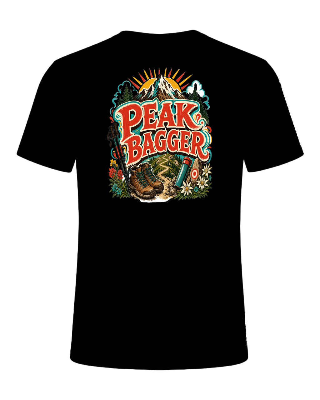 PEAK BAGGER — Black