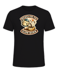Brewed For The Slow Burn Tee — Dark Grey Heather