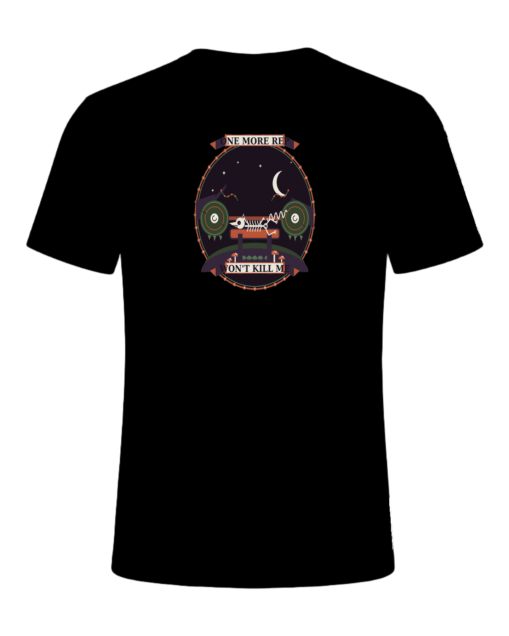 ONE MORE REP WON'T KILL ME — Black