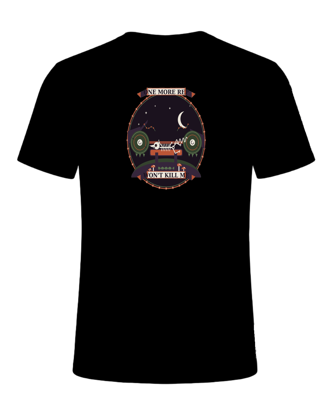 ONE MORE REP WON'T KILL ME — Black