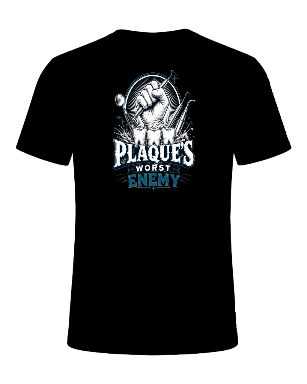PLAQUE'S WORST ENEMY — Black