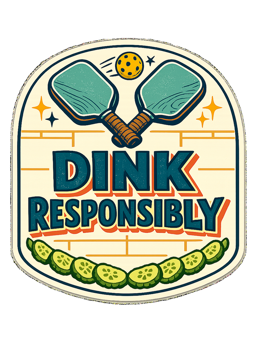 Dink Responsibly Tee
