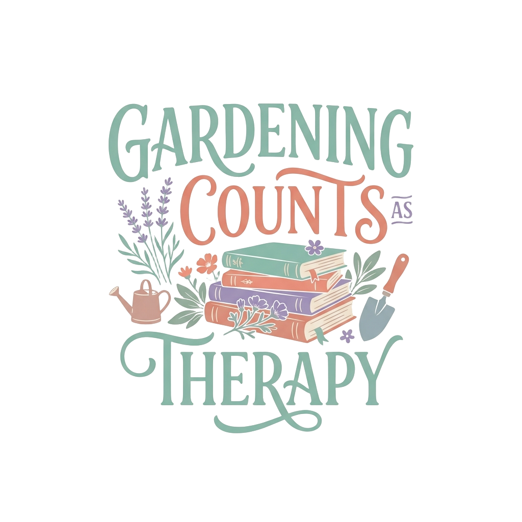 GARDENING COUNTS AS THERAPY