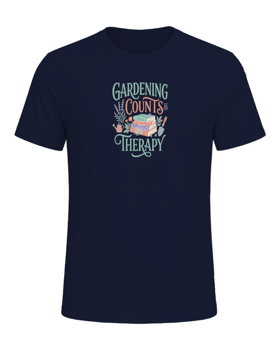 GARDENING COUNTS AS THERAPY — Navy