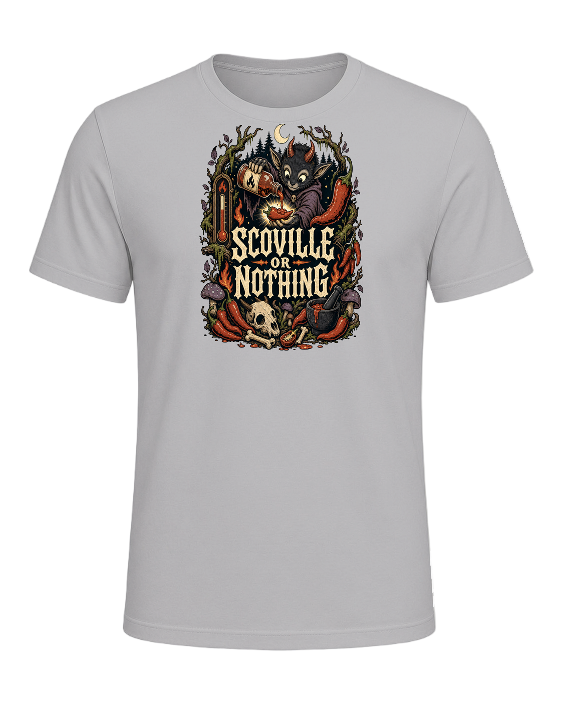 SCOVILLE OR NOTHING — Athletic Heather