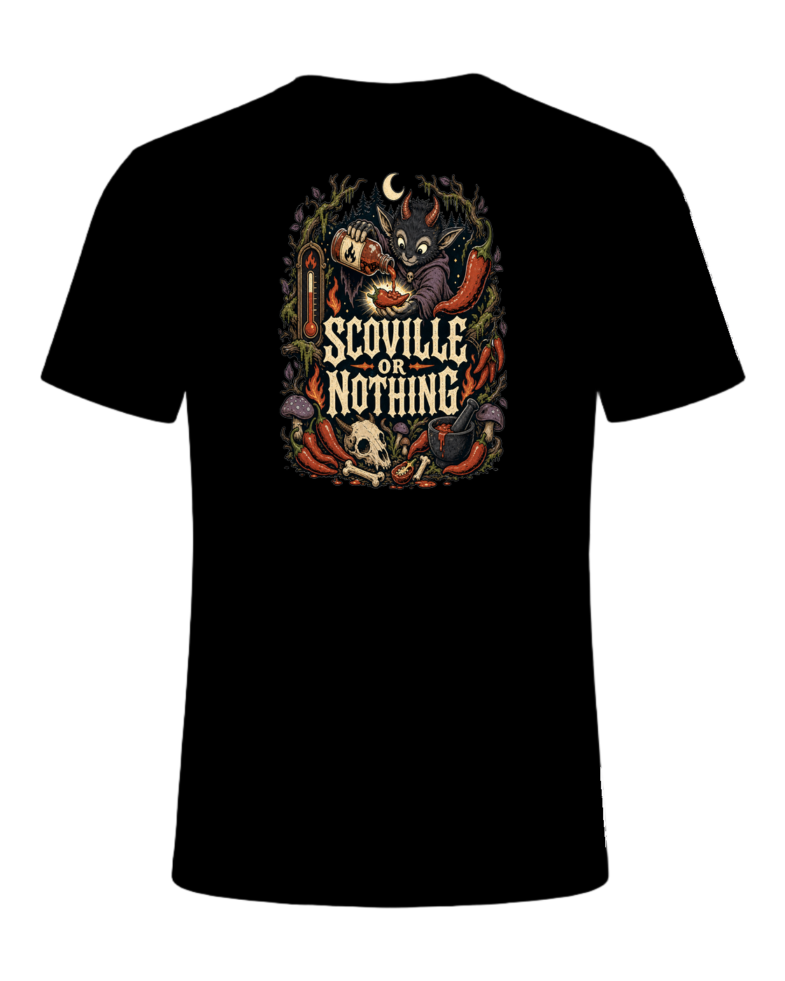 SCOVILLE OR NOTHING — Black