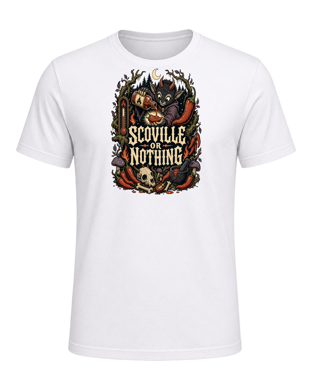 SCOVILLE OR NOTHING — White