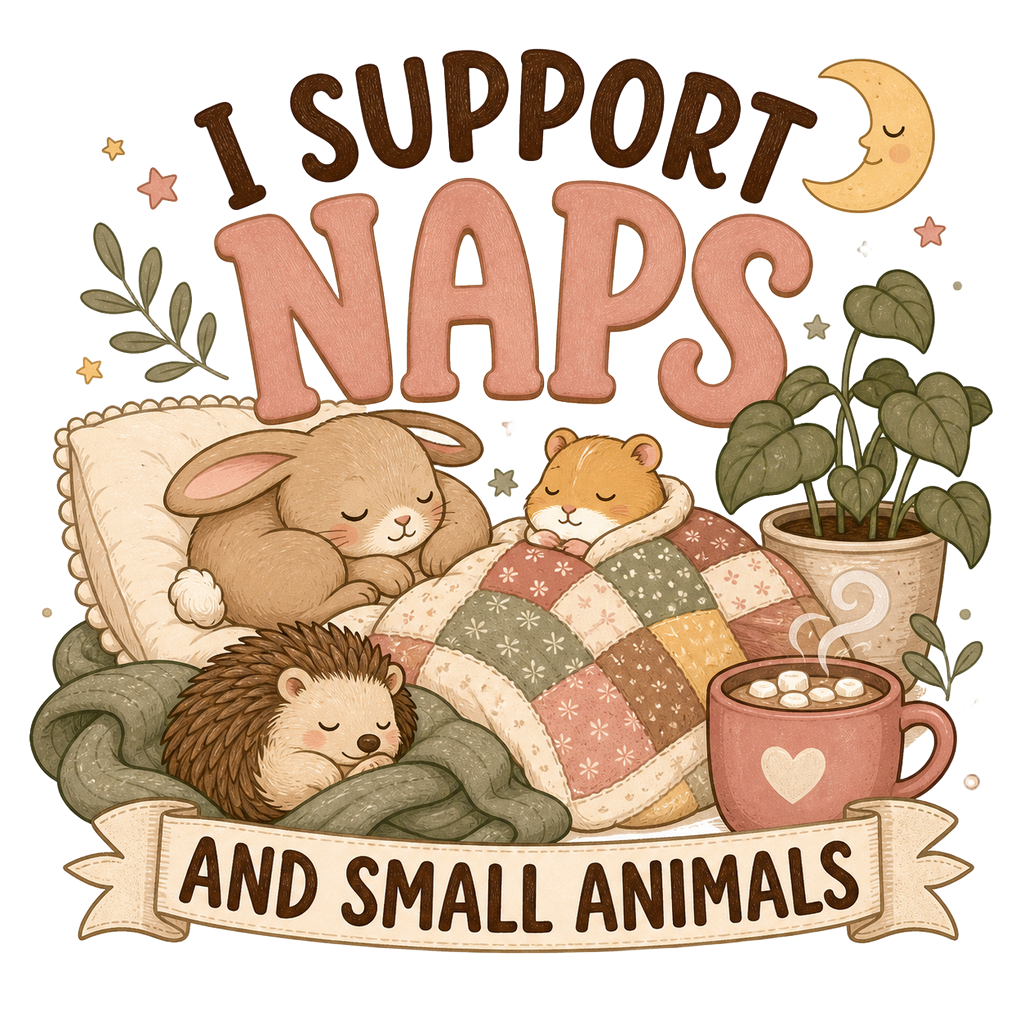I SUPPORT NAPS AND SMALL ANIMALS