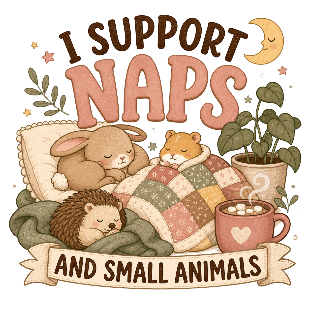 I SUPPORT NAPS AND SMALL ANIMALS