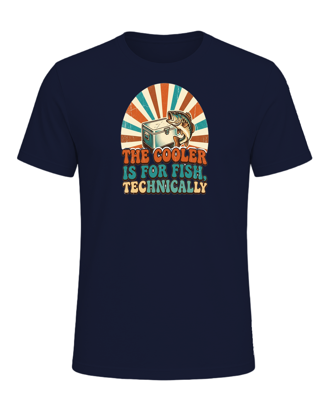 the cooler is for fish, technically — Navy