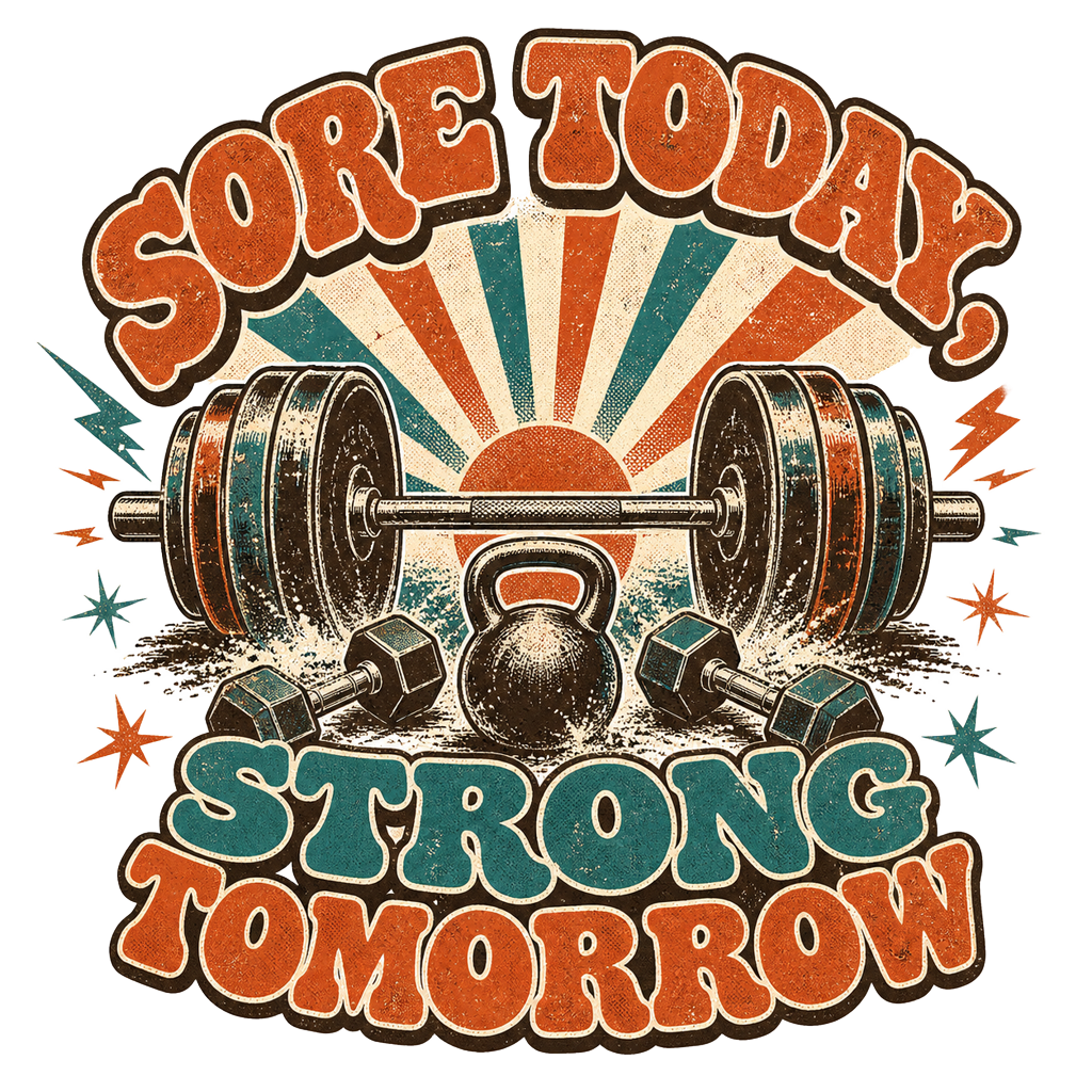 SORE TODAY, STRONG TOMORROW