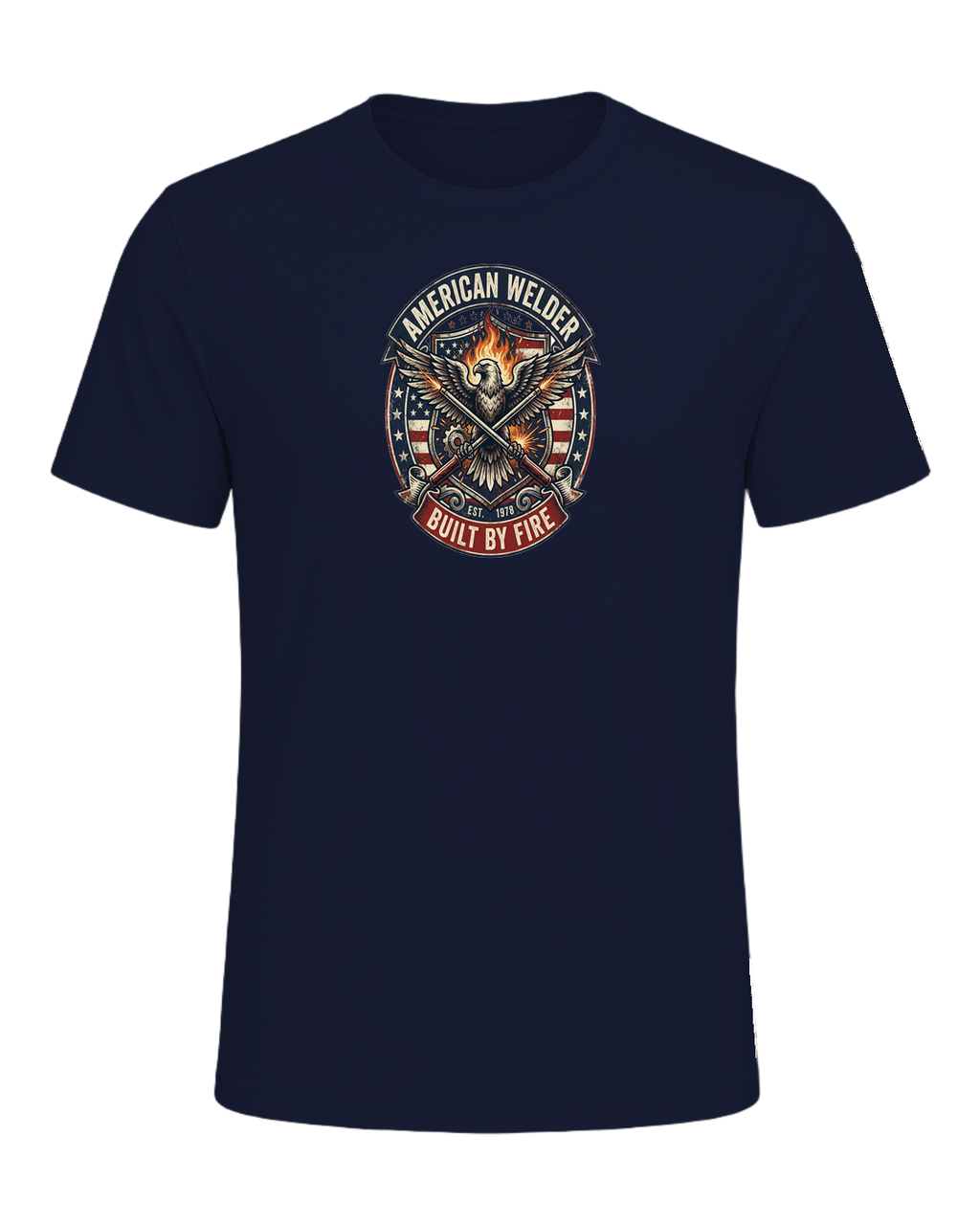 Welder Pride — Navy