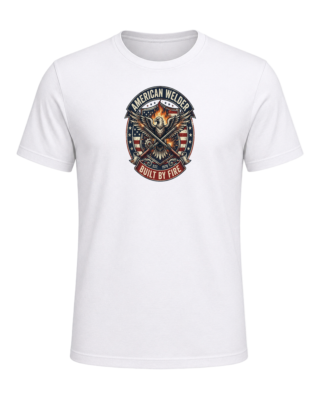 Welder Pride — White