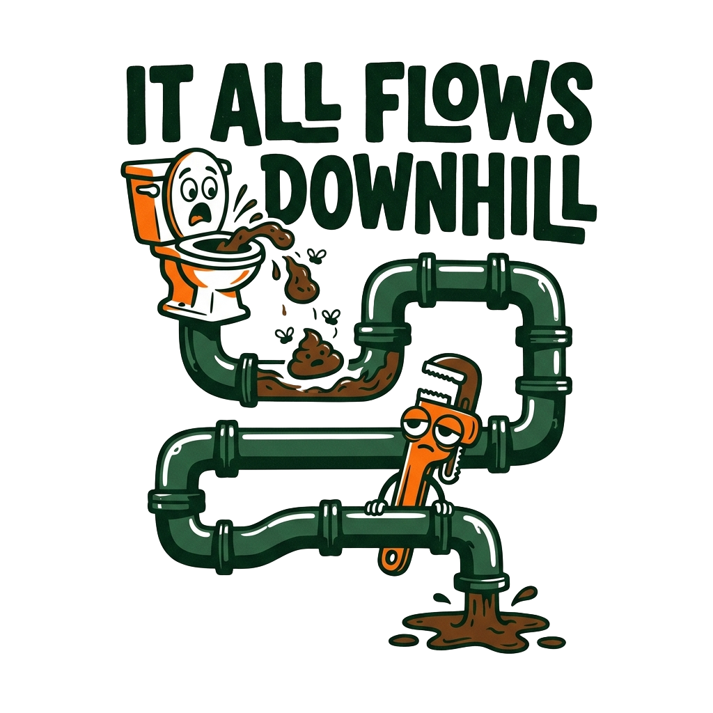 IT ALL FLOWS DOWNHILL