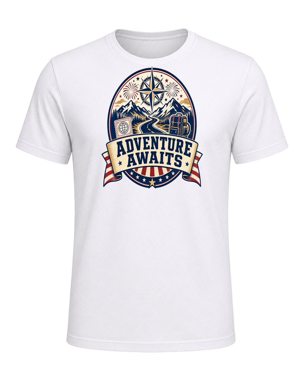 ADVENTURE AWAITS — White