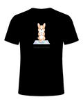 Corgi + Yoga — Black
