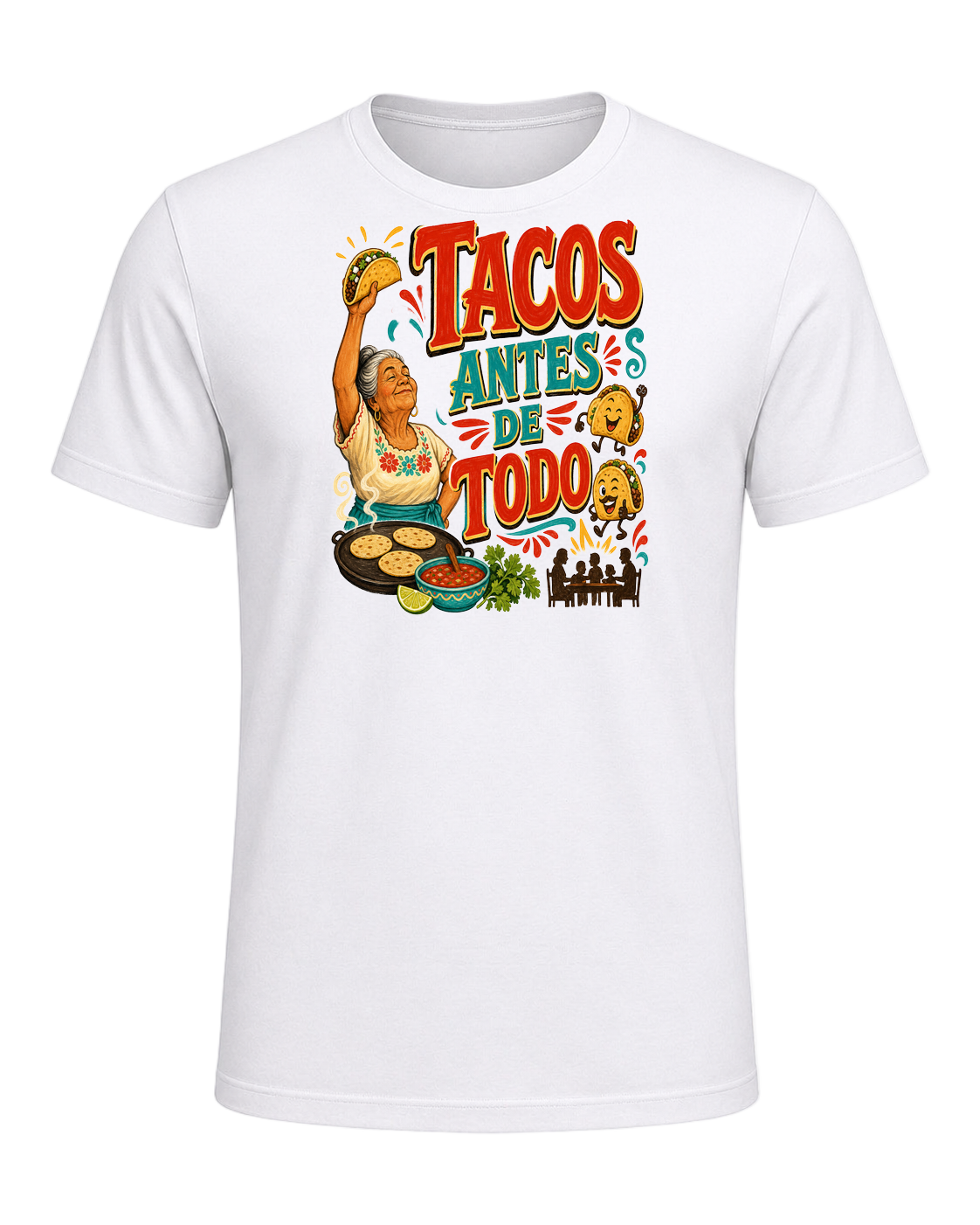 TACOS ANTES DE TODO — White