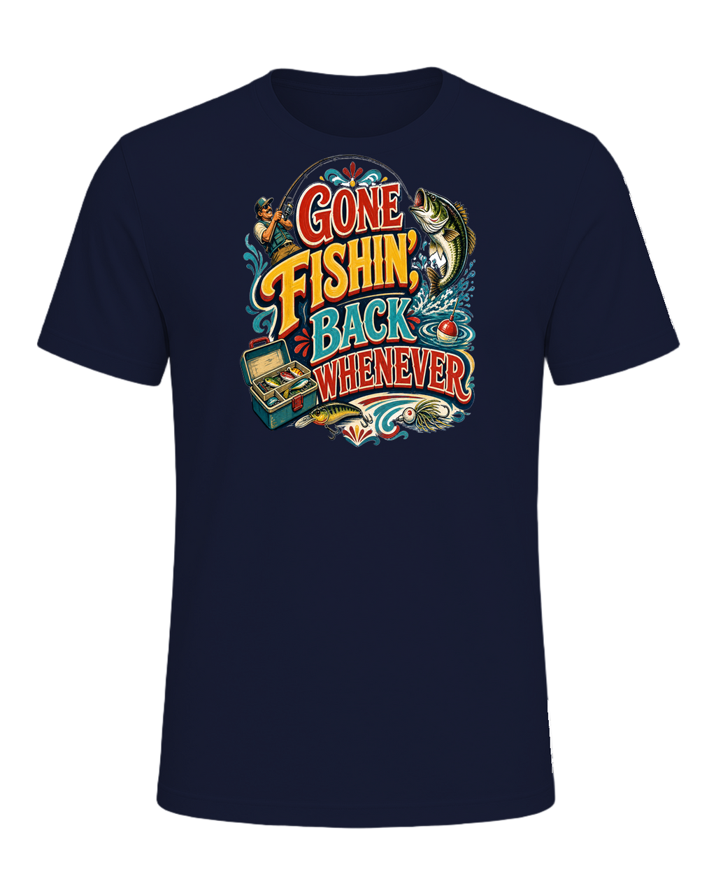 GONE FISHIN', BACK WHENEVER — Navy