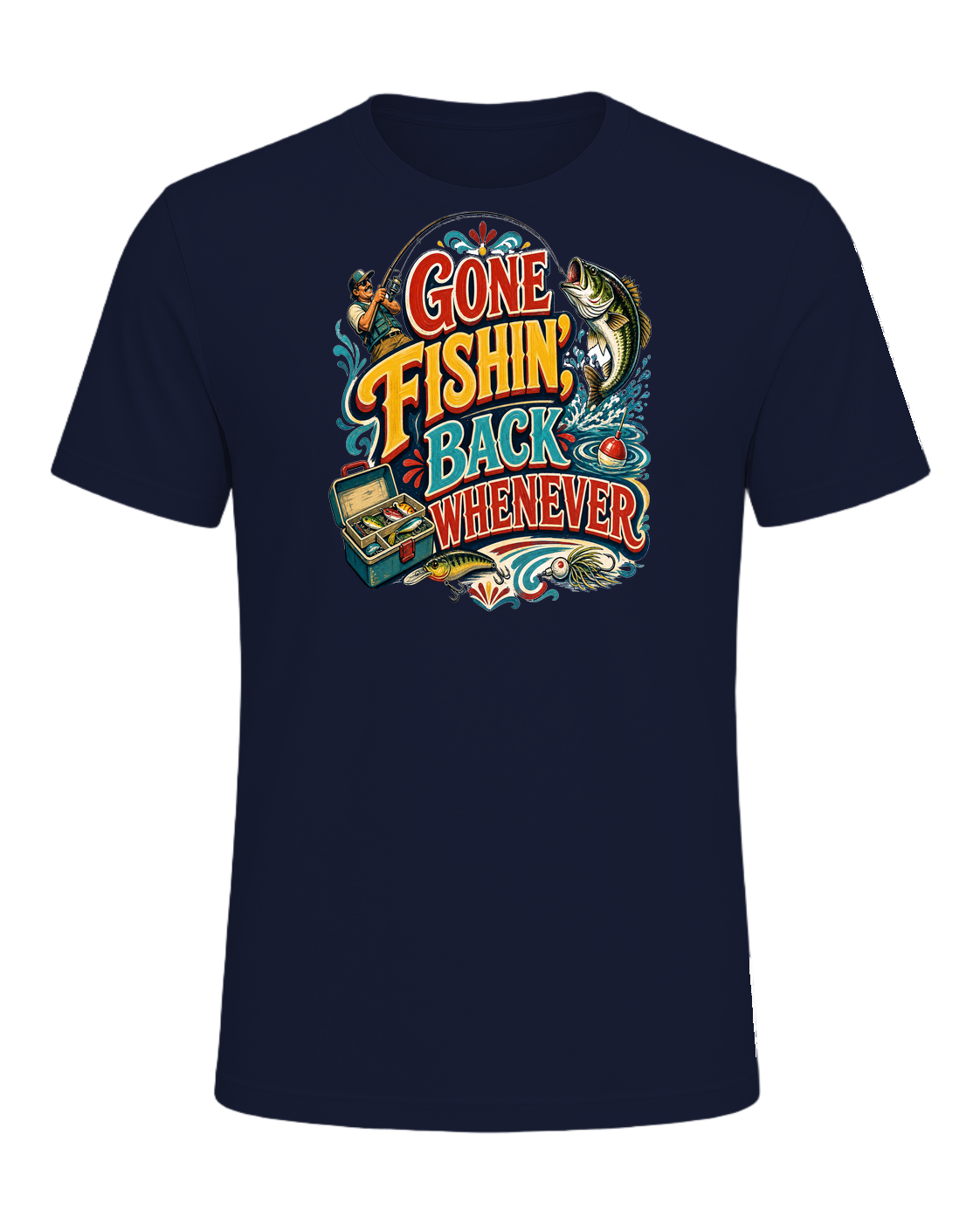 GONE FISHIN', BACK WHENEVER — Navy