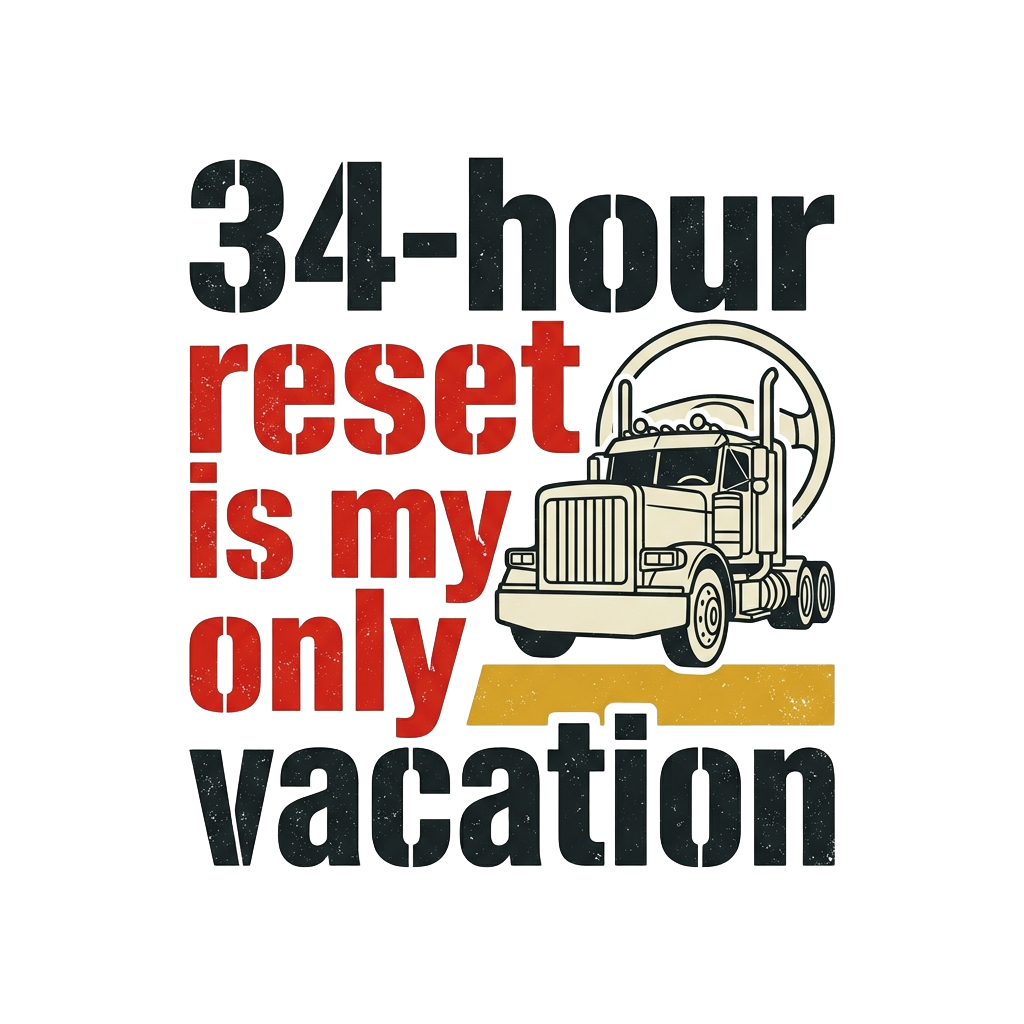 34-hour reset is my only vacation