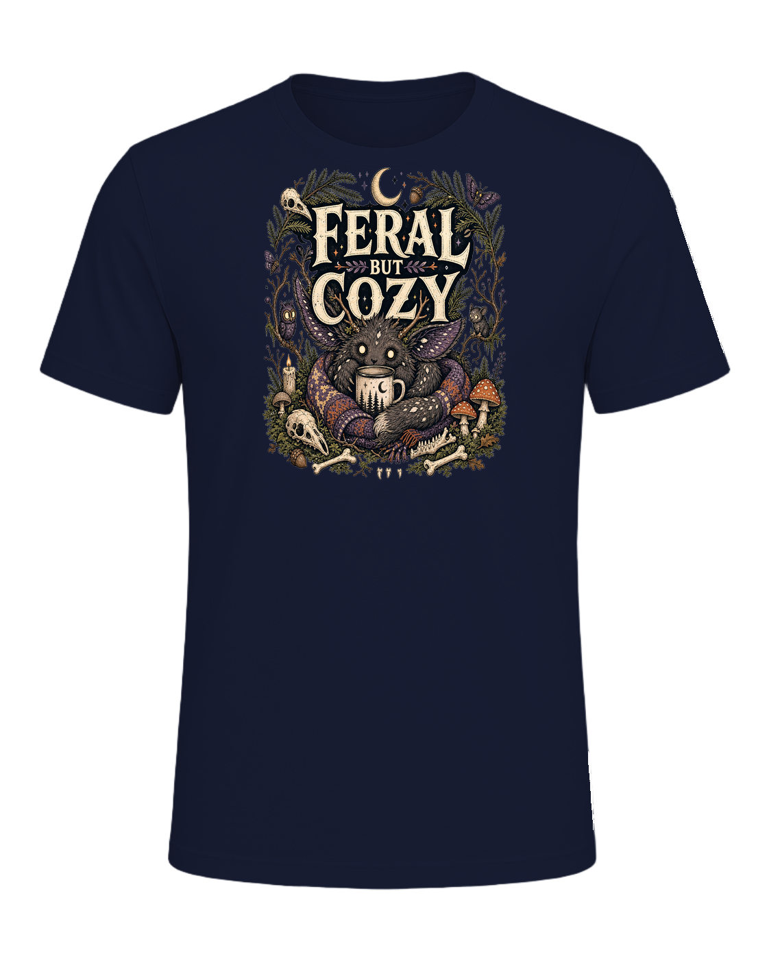 FERAL BUT COZY — Navy