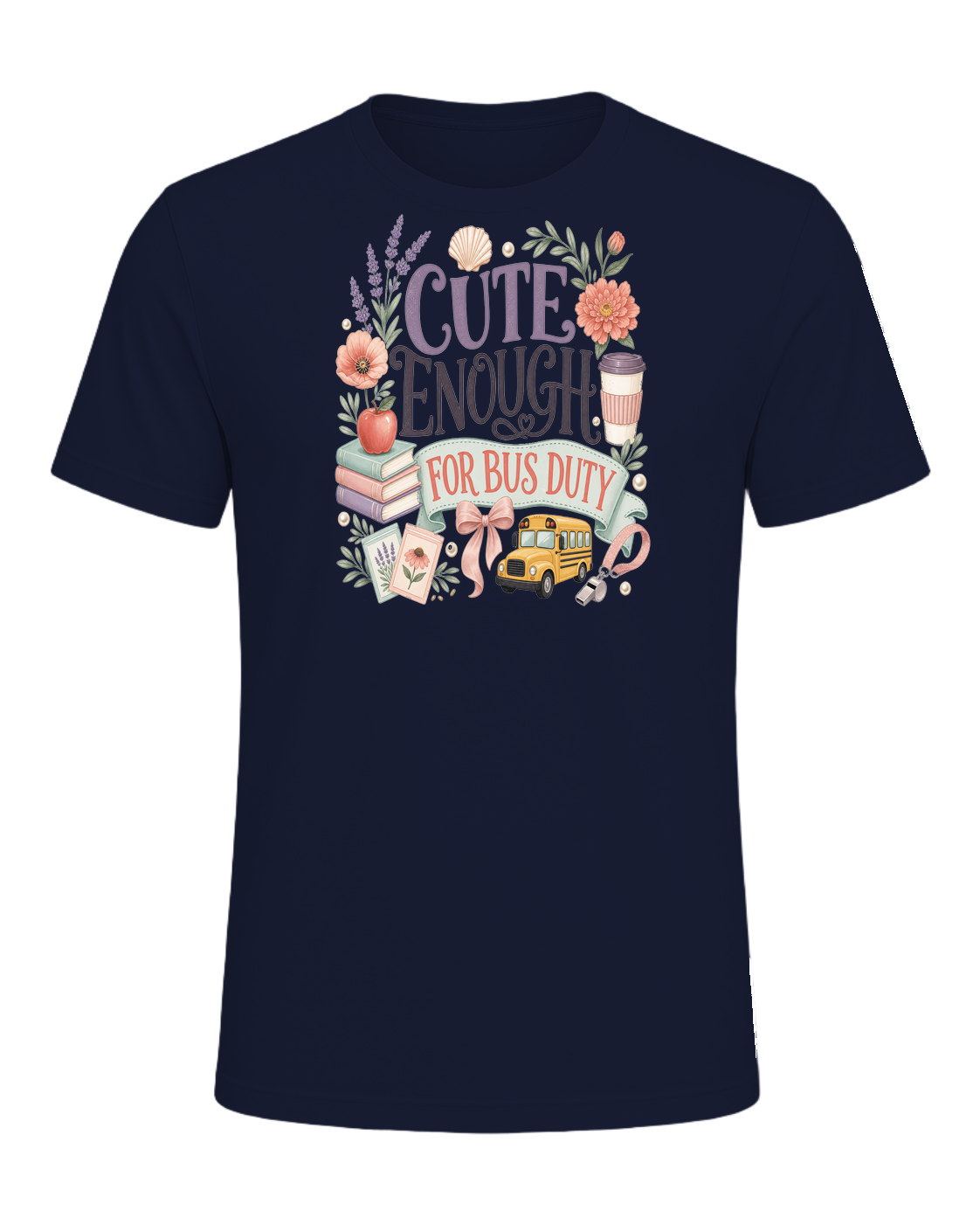 CUTE ENOUGH FOR BUS DUTY — Navy
