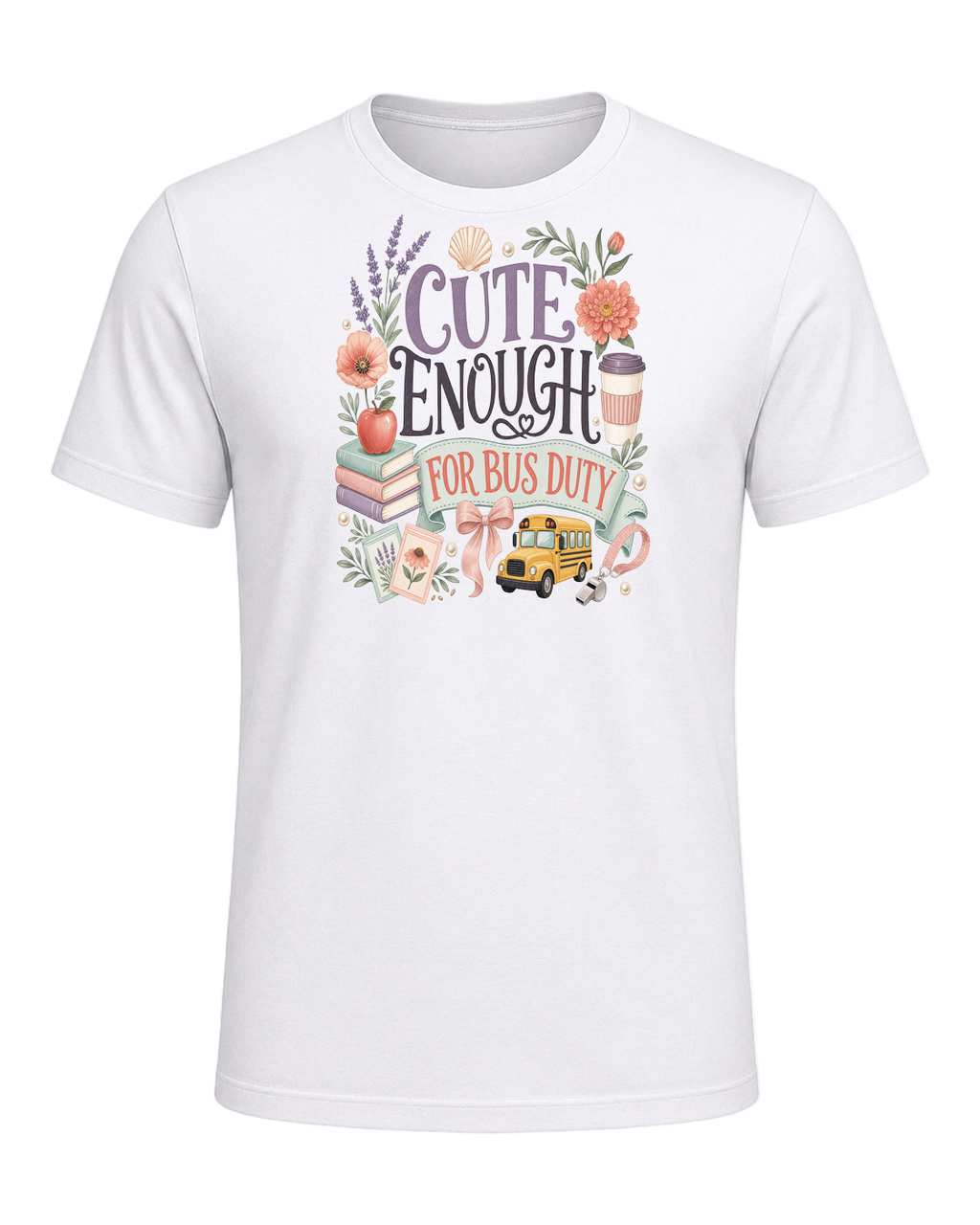 CUTE ENOUGH FOR BUS DUTY — White